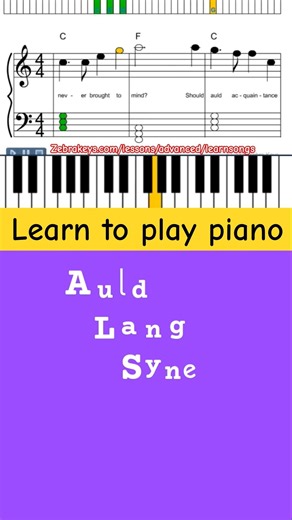 Learn to play song on piano