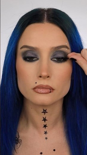 Alt girl makeup tutorial ❤️‍🔥 #altgirl #egirl #gothmakeup