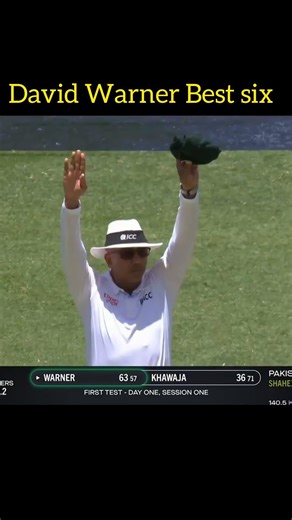David Warner Best six 🗣️