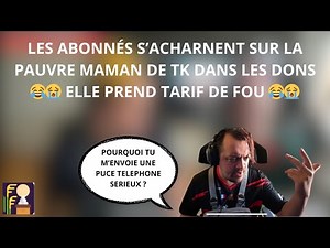 TK is freaking out because someone sent him a SIM card 😂 Subscribers are attacking TK's mom 😭