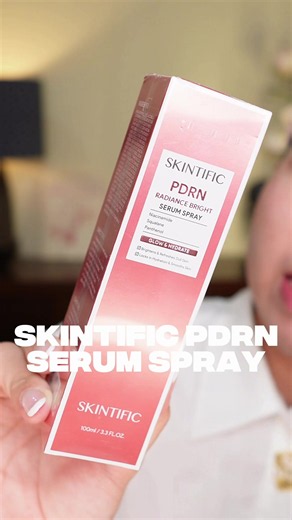 Skintific Pink Serum Spray PDRN Review — Kuning Tak Habih, Pink Pulak She Release