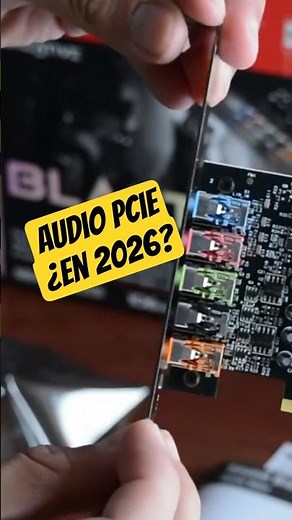 Creative ¡VUELVE!, Sound Blaster Audigy FX Pro.