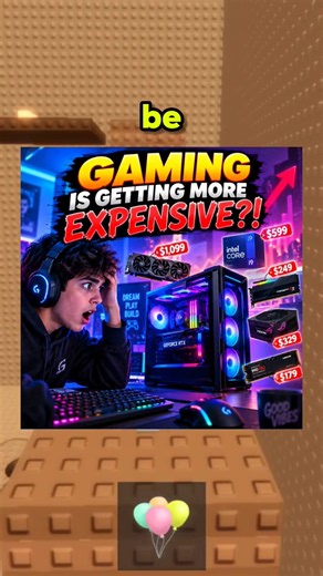 Gaming PCs are getting MORE expensive… and AI might be the reason 🤯🎮