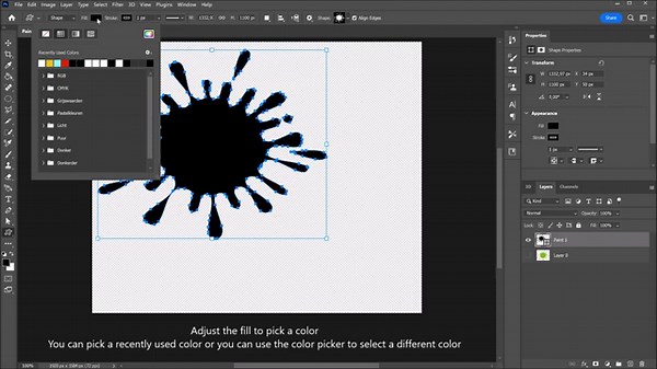 Create shapes | Turn image into shape | PHOTOSHOP TUTORIAL - TIPS & TRICKS
