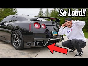 Straight Piping my GTR