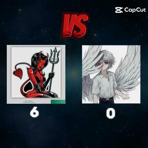 Angel boy VS Devil girl