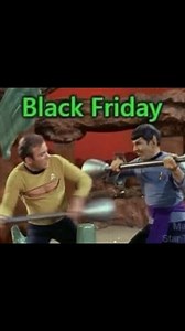 From Thanksgiving to Black Friday, enjoy! #Startrek #Holidays #blackfriday #tv | Retroblastfromthepast