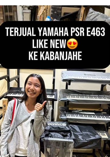 Terjual Yamaha PSR E463 Like New Komplit Aksesoris Ke Kabanjahe,Trimakasih Sudah Mampir dan Berbelanja di Alatmusiksecondmedan 🙏😇 #fyp #keyboard #yamaha