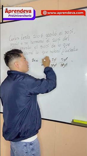 Ejercicio de porcentaje