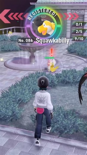 Professor Conifer on Instagram: "✨Shiny Squawkabilly✨ I feel like we’re back in Paldea! After playing Scarlet and Violet for the past few years, it feels fitting that my first new DLC Shiny comes from those games. I entered a mysterious hyperspace area where none of the Pokémon were known, and I quickly found out that it was all different types of plumage for Squawkabilly! We did find all of them in Paldea, but I love adding them to the Legends Z-A ShinyDex! What Pokémon should I hunt next❓ 🎮 P