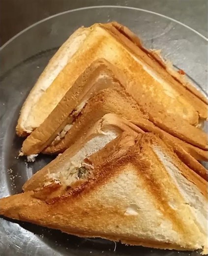 #aloo bread sandwich