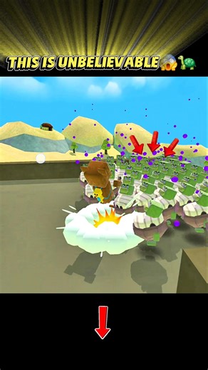 Turtle Army Attack 🔥🐢#superbearadventure #superbearadventurehighlights