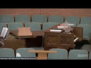 16th Ward Sacrament Meeting