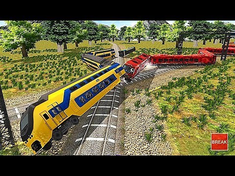 Euro Train Simulator Free - New Train Games 2020 - Level 1