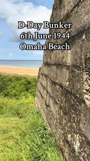 Omaha Beach D-Day Bunker #bunker #dday #omaha #june #walk #beach #history | War File