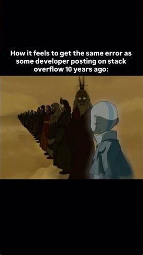 Same error since decades😢 #funny #coding #shorts