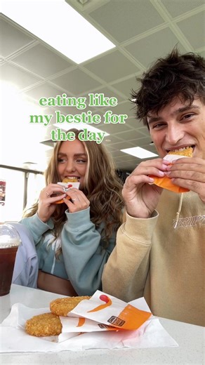 eating everything my bestie ate today@Kane Foster #tastetest #whatiate #bestfriend