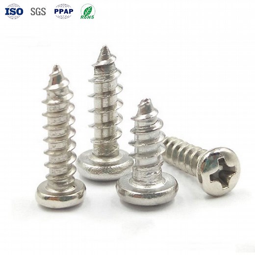 [Hot Item] Premium Custom Nickel Plated Self Tapping Screws for Inch and Metric Applications