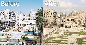 26 Before-and-After Pics Reveal What War Has Done to Syria