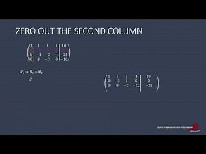 GAUSSIAN ELIMINATION WITHOUT PIVOTING: EXAMPLE 2