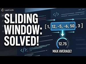 LeetCode 643 Maximum Average Subarray | This Problem Reveals If You Really Understand Sliding Window