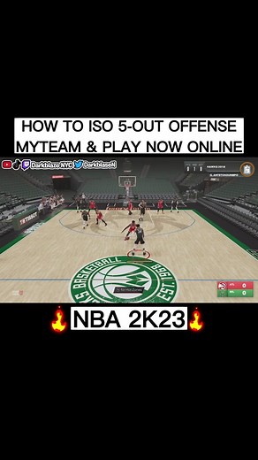 Mastering ISO 5 Out Offense in NBA 2K23