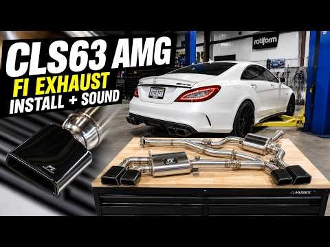 Building a Mercedes CLS63 For SEMA! | Fi Exhaust (Part 1)