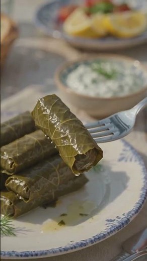 The BEST Homemade Dolmah Recipe | Easy Mediterranean Stuffed Grape Leaves