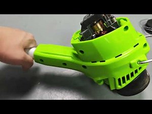 Greenworks Trimmer Motor Replacement & Troubleshoot