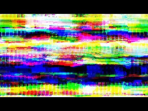 Colorful Digital GLITCH Effect Background Distortion Video Footage 60FPS