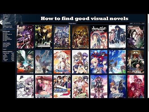 How to find good visual novels: Guide to visual novel database part 1