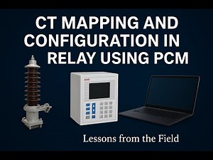 "How to Do CT Mapping in ABB Relay | PCM600 Full Configuration Guide" "CT Mapping in ABB Relay