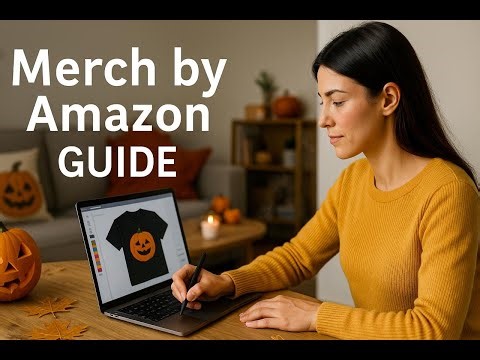 Merch by Amazon Complete Guide 2025 – Earn Money with Your Designs!