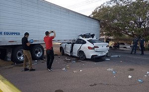 Así fue el terrible accidente que sufrió 'El Pantera' en Culiacán