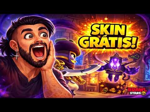 🔴 LIVE AGORA BRAWL STARS ➕ 🎁 1 SKIN GRÁTIS!➕ RANQUEADO ➕ PUSH RUMO 100K ➕ AMISTISO / TREINO
