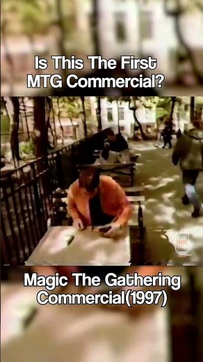 Is This The First MTG Commercial? (Magic The Gathering Commercial 1997)