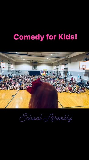 First elementary school assembly for COMEDY FOR KIDS!! ✨✨ #comedy #comedyforkids #kids #fun #entertainment #schoolassembly #adams #adamselementary #spokanewa #spokane #washington #familyfriendly #laugh #joy #comedyshow | Lyv Babinski