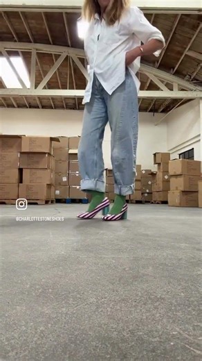 Pop Socks with Spring Shoes styled by Charlotte Stone #charlottestoneshoes #shoes #springstyle