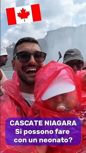 🇨🇦 Cascate Niagara con neonato. Viaggio di famiglia in Canada
