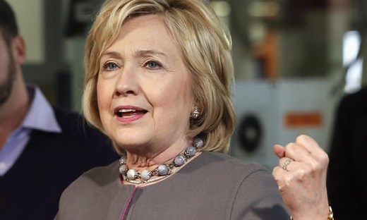 Hillary Clinton: I won’t be silenced on gun control – video