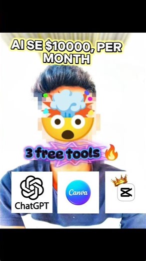 AI se 💲10000 per🤯 month #shorts #desiaitool