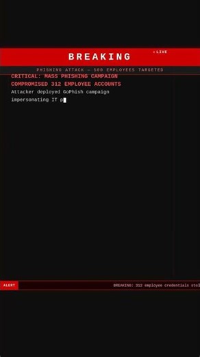 I Phished 500 Employees in One Email (GoPhish) ⚠️ 🎣