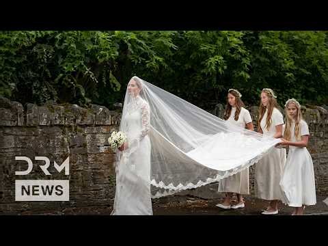 UNSEEN: Bride Harriet Sperling Arrives for Wedding to Peter Phillips in Kemble Church Ceremony |AA1B