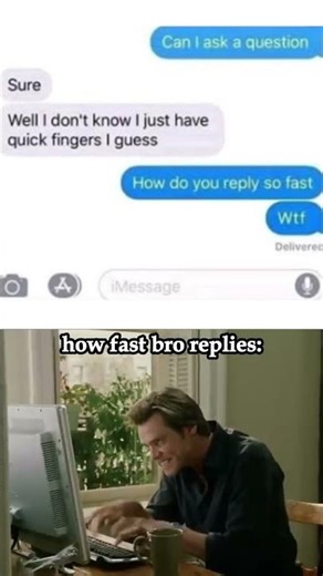 Bro’s typing speed is 500 WPM 🤯