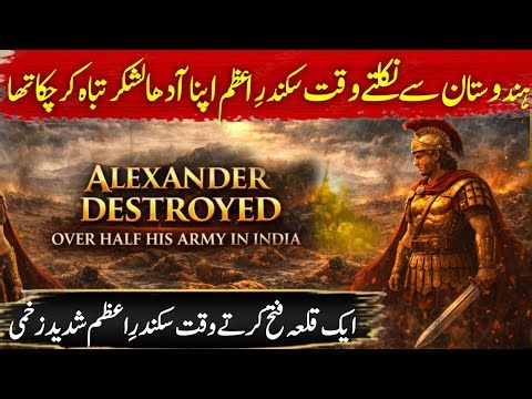 Sikander the Conqueror Ep 37 | Alexander destroyed over half his army in India