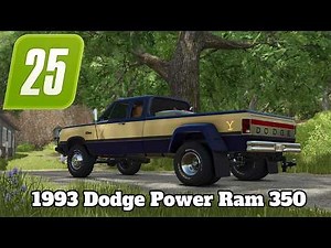 FS25 Mod Spotlight - 1993 Dodge Power Ram 350!