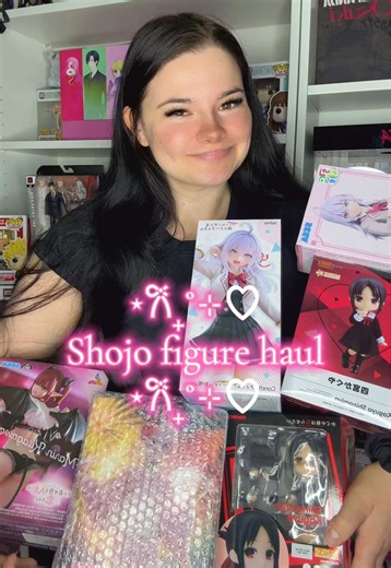Shojo anime figure haul ⋆𐙚₊˚⊹♡ since I’ve finally built my bookshelf I thought it was time to show off all my figures I’ve been saving up! Which one is your favorite? #animefyp #shojoanime #figurecollection #animehaul #witchwatch