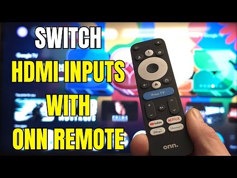 ONN 4K Remote Setup: Switch Inputs & Control Your TV Like a Pro