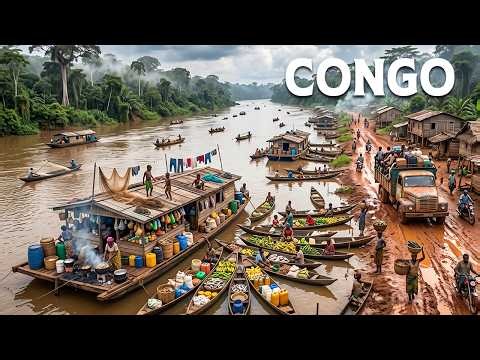 Living in CONGO | How People Live in the World's Second Largest Rainforest | 4K Documentary