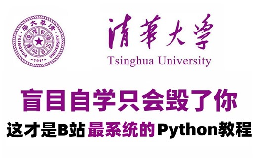 【整整600集】清华大佬196小时讲完的Python零基础教程，全程干货无废话，七天学完就能从小白到大神，这还学不会？我退出IT圈！！